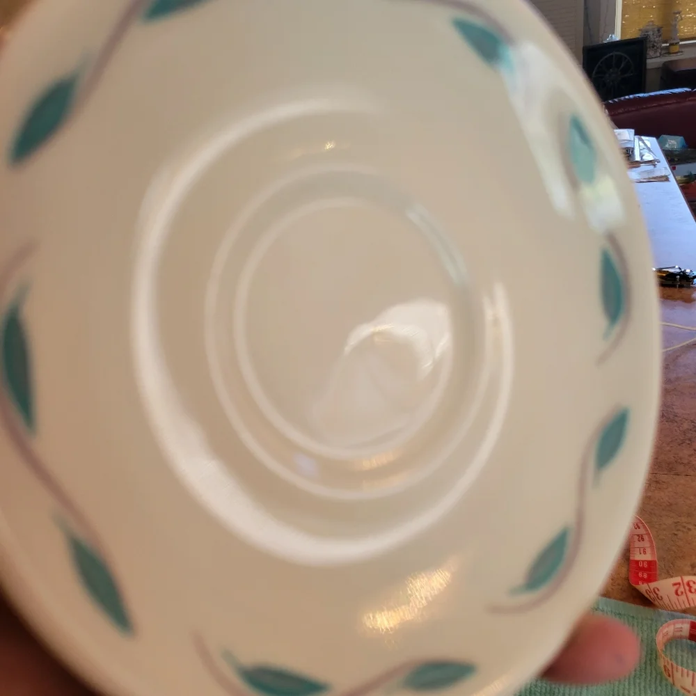 Vintage Homer Laughlin Best China Cups & Saucers (2 sets) ~ Retro!